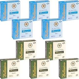 Bellissimo Herbal Cigarette, Tobacco & Nicotine free Herbal Filter Dhoompan, Regular & Mint Flavor, Rolled in Tendu Leaves, Helps Quit, Non-Addictive Cessation, 10 Pack-image-12