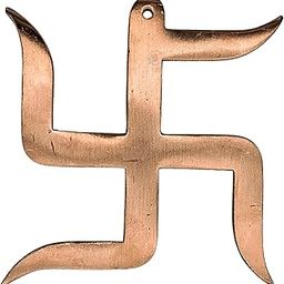 REMEDYWALA Pure Copper Swastik for Door Entrance, Wall Hanging, Copper Swastik Vastu Dosh Nivaran Remedies (6 in)-26