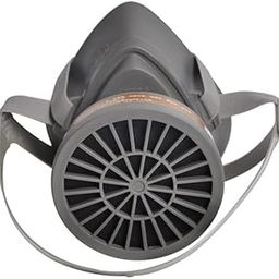 Vroxy Chemical Gas Masks Reusable Half Face Gas Mask With Activated Carbon Filter Respirator For Paint Spraying Petrochemical Industry Organic Vapour (1Pcs)-image-88