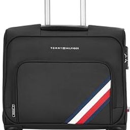 Overnighter Trolley Bag for Men & Women – Roosevelt Pro, Navy | Polyester, Size - 44CM | 15 Inch Laptop Compartment | Business Travel Bag with Retractable Handle & Detachable Wet Pouch-image-64
