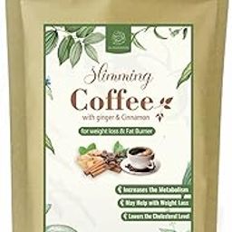 AL MASNOON Slimming Coffee/A Fat Burner/Made with Green Coffee & Dry Ginger for Weight Loss 100G-23