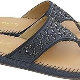 ASC Women?s Embroidered Toe-Ring Flats-LE-0202406-image-1