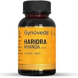 Gynoveda Turmeric Ayurvedic Tablets for Pigmentation, Dark Spots. Natural Glutathione Buider. Haridra Khanda With Curcumin For Skin Care. 1 Bottle, 240 Tablets.-12
