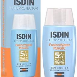 ISDIN Fotoprotector Fusion Water SPF50, 50 ml I Sunscreen for Face I Water-based I Oil-free-image-3