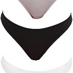 Spank Me Antimicrobial Thongs Panty for Women (Pack of 3)-image-28