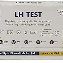 MediLytic Ovulation Test Kit (LH Test for women to check fertile days) (Pack Of 05 Cards)-picture-11