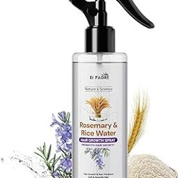 Nature x Science Rosemary Water Spray for Hair Growth & Hair Thickness with Rice Water |100% Natural Extract | Soft & Smooth Hair | Controls Hairfall & Adds Shine | Non-Greasy & Fast Absorbing | 200 ml-image-95