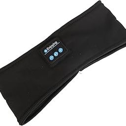 Sports Music Headband, Headband Headphones USB Charging Widely Used Nylon Material for Meditation (Black)-image-10