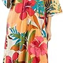 Women's Multi Pure Cotton Printed Smart Casual Co-Ords Set (SHTUR6404)-picture-10