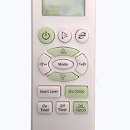 LipiWorld® 58 AC Remote Control (Old Remote Exactly Same Remote Will Only Work) Compatible for Samsung AC Remote-12