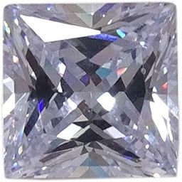 8.15 Carat / 9.15 Ratti / 1 Pc White Zircon/Cubic Zircon Princess Cut Loose ~ 1 Pc Cubic Zirconia for Jewelry Making Rings/Pendant-picture-34