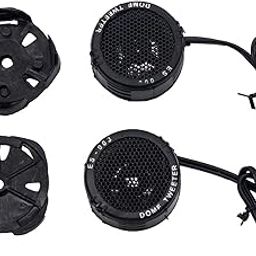 Electronic Spices High Efficiency 1.5inch Dome Tweeter for HI-FI Car Stereo Component System Set of 2-3