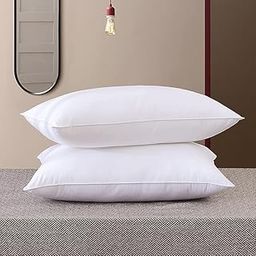 Pillow Soft White Microfiber Pack of 2, Adjustab Sleeping Pillow with |(White, Standard, Set of 2, Microfiber) (Size - 16x24 Inches Or 40x60 cm) CR-02-16