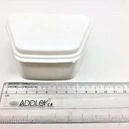 ADDLER Dental Denture Boxes,Retainer Box/Orthodontic Mouth Guard Dental Storage Container,Teeth Storage Box Assorted.-17