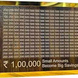 Lavonte Wooden Money Bank Box for Kids & Adults – Piggy Bank for ₹1 Lakh – Breakable Saving Box | Traditional Gullak Design for Boys, Girls, Men & Women-13