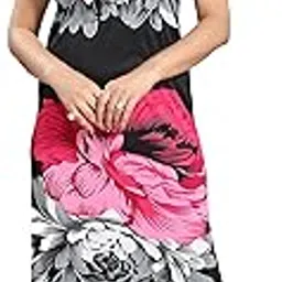 noty Women's Sarina Floral Maxi Night Gown-picture-32