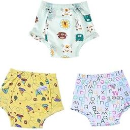 SNUGKINS Snug Potty Training Pull-up Pants for Babies/Toddlers/Kids | 100% Pure Cotton | Washable & Reusable | (Fits 9 Months to 6 Years) | Pack of 2, 3 & 4.-1