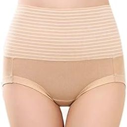 Women's Cotton High Waist Tummy Control Panty, Free Size-picture-38
