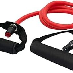 Lifehub Premium Heavy Resistance Tube for Effective Toning - Anti Snap Fitness Band with Adjustable Comfort Handles - Resistance Tube-27