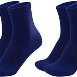 (Pack of 2 Pairs = 4 Socks Men Boys Cotton Ankle Length Sports Socks Cricket Basketball Tenis Football Athletics Socks-3