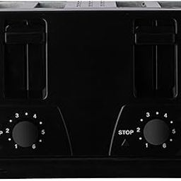 Bread Toaster 4 Slices Convenient Sandwich Maker for Waffles Sandwich Bagels|Home & Garden | Kitchen Dining & Bar | Small Kitchen Appliances |1 Bread Toaster (UK Plug)-picture-16