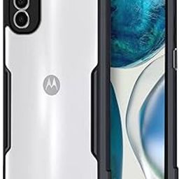 Pikkme Motorola Moto G52/G82 5G Back Cover|Crystal Clear Transparent Back|Ultra Hyrbid|Full Camera Protection|Raised Edge|Bumper Back Case (Thermoplastic Polyurethane, Black)-image-9