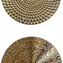 UJEAVETTE 2Pcs Wall Art Hanging Sculpture Decoration for Indoor Living Room Porch-image-26