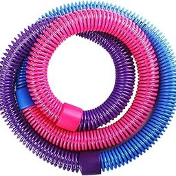 LOOM TREE Fitness Hoop Comfortable Portable Indoor PVC Spring Hoop | Fitness, Running & Yoga | Fitness Equipment & Gear | Abdominal Exercisers-image-39
