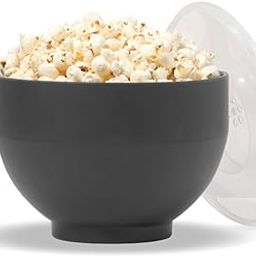 W&P Microwave Silicone Popper Maker | Black | Collapsible Bowl w/Built In Measuring, BPA, Eco-Friendly, Waste Free, 9.3 Cups of Popped Popcorn, Medium-picture-28