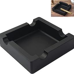 Cigar Ashtray Silicone Large Ring Gauge, Cigar Ashtrays for Indoor and Outdoor Use 4 Cigar Rest Ash Tray Beautiful without Logo-image-70