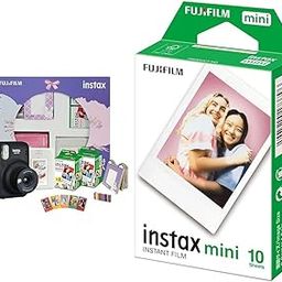 Fujifilm Instax Mini 11 Instant Camera (Charcoal Grey) Happiness Box with 40 Shots-image-93