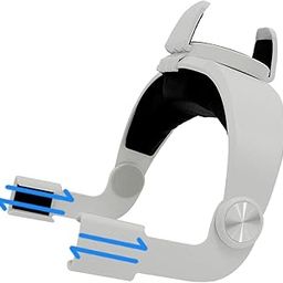 CHENZILIN Comfortable Headband Strap with Power Support Bracket for Pico 4 VR Headset Adjustable Non-Slip Headband VR Accessories, As Pictures Shown-68