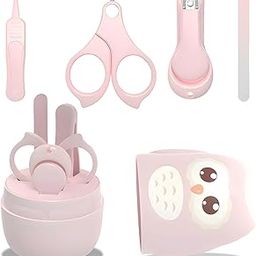 HAPPY BORN Baby Nail Clippers, 4-in-1 Safe Baby Nail Kit with Cute Case Nail Clipper Scissors Tweezers Baby Nail File Set for Newborn, Infant, Toddler and Kids(Multicolor, Pack of 1)-image-63