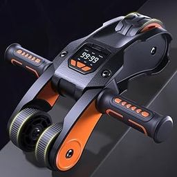 GT-REX Ab Roller Wheel, Core Muscle Ab Trainer With Intelligent Display, Exercise Wheels For Home Gym Fitness, Fitness Equipment For Core Workout With Knee Pad Accessories, Multicolor-image-59
