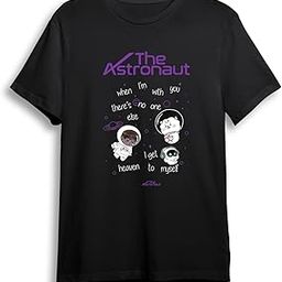 The Astronaut - JIN BTS Crew Neck Regular T-Shirt for Men & Women Black-image-73