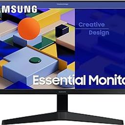 Samsung 27-inch(68.60cm) FHD 1,920 x 1,080 Monitor, IPS, 75 Hz, Bezel Less Design, AMD FreeSync, Flicker Free, HDMI, D-sub, (LS27C310EAWXXL, Black)-27