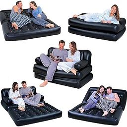 sai sita fashion Freedom Bestway 5 in 1 Plastic Inflatable Sofa Air Bed with Air Pump-7