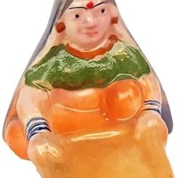 Bloom Bagicha Ceramic Miniature Lady Sweing for Fairy Garden/Landscaping/Tray Gardening-image-32