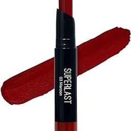 ME-ON Superlast Lipstick Matte Finish (Shade 03 - Maroon)-image-1