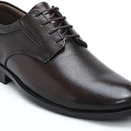 Pure Original Leather Oxford Lace Up Shoes for Men ZAR-1211 | Lightweight Flexible Formal Shoes with Anti-Slip Technology and Memory Cushion Insole-18