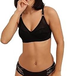 Women's Non-Padded Non-Wired Bralette & Bikini Panty-picture-28