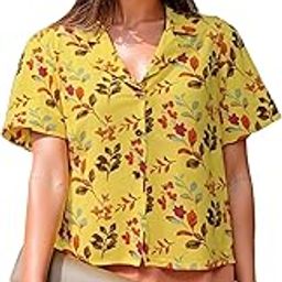 Women's Tunics Tops Rayon Viscose Printed Short Shirt for Women | Regular | Formal |Party Western Stylish| Trendy |Fancy Shirts for Women | Casual |Printed Shirt.-picture-26