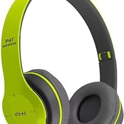 icall P47 Gaming Bluetooth Headphones Wireless Over Ear with Mic (Green)-image-42