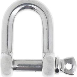 Losa Stainless Steel D-Shackle Chain Shackle Rigging Fastener M10-M14 M12-12mm-image-13