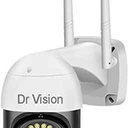 Dr Vision WiFi 1080p 3MP 360 Degree Pant Tilt Smart Ptz Wireless Security Camera Indoor Outdoor Security Motion Detection, Two Way Audio, Watch Live View Camera Home Office Surveillance-image-74