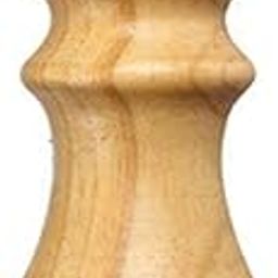HMV MALL Wooden Salt and Pepper Crusher- Adjustable Ceramic Salt Crusher & Pepper Crusher- Salt and Pepper Shakers - Pepper Mill & Salt (Small - 6 Inch)-image-3