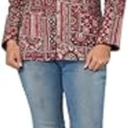 Quilted Reversible Jaipuri Ethnic Winter Jacket, Patch Pattern-12