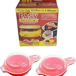 FAGVA Set of 2 Easy Eggwich - Innovative Microwave Egg Cooker-picture-17