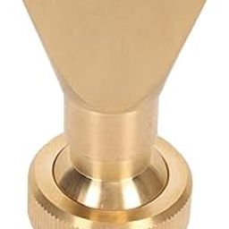 Brass Fountain Nozzle, G3/4 Female Thread, Narrow Fan Shaped Pond Sprinkler, Adjustable Jet for Garden Pond, Amusement Park, Museums-image-47