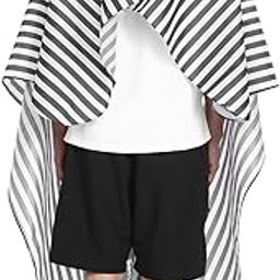 Hairdressing Waterproof Apron, Anti-Static and Non-Sticky Hair Anti-Static Barber Wrap, Hang Buckle Design for Perm Hair Color-picture-53